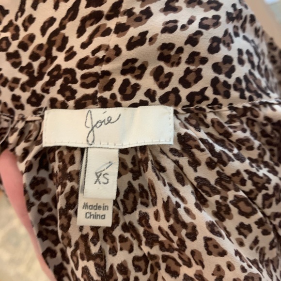 Joie Cheetah Tank Blouse XS - Picture 4 of 4
